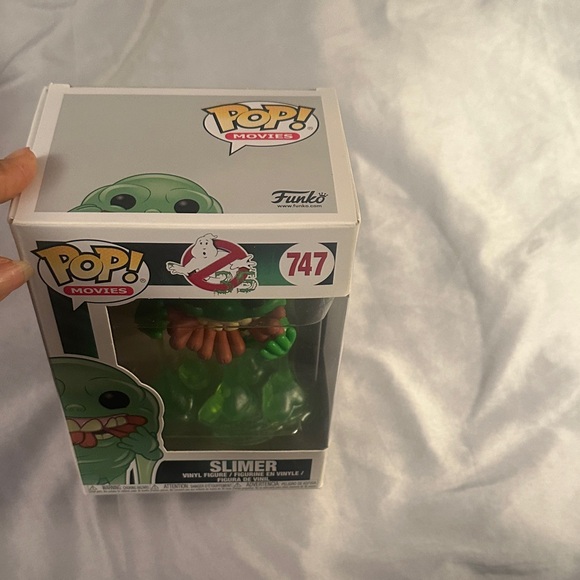 Funko Pop! Movies Slimer Figure - Vibrant Green - Picture 4 of 4